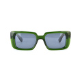 Unisex Fast Shipping Rectangle Anti UV400 Acetate Eye Protect Sunglasses